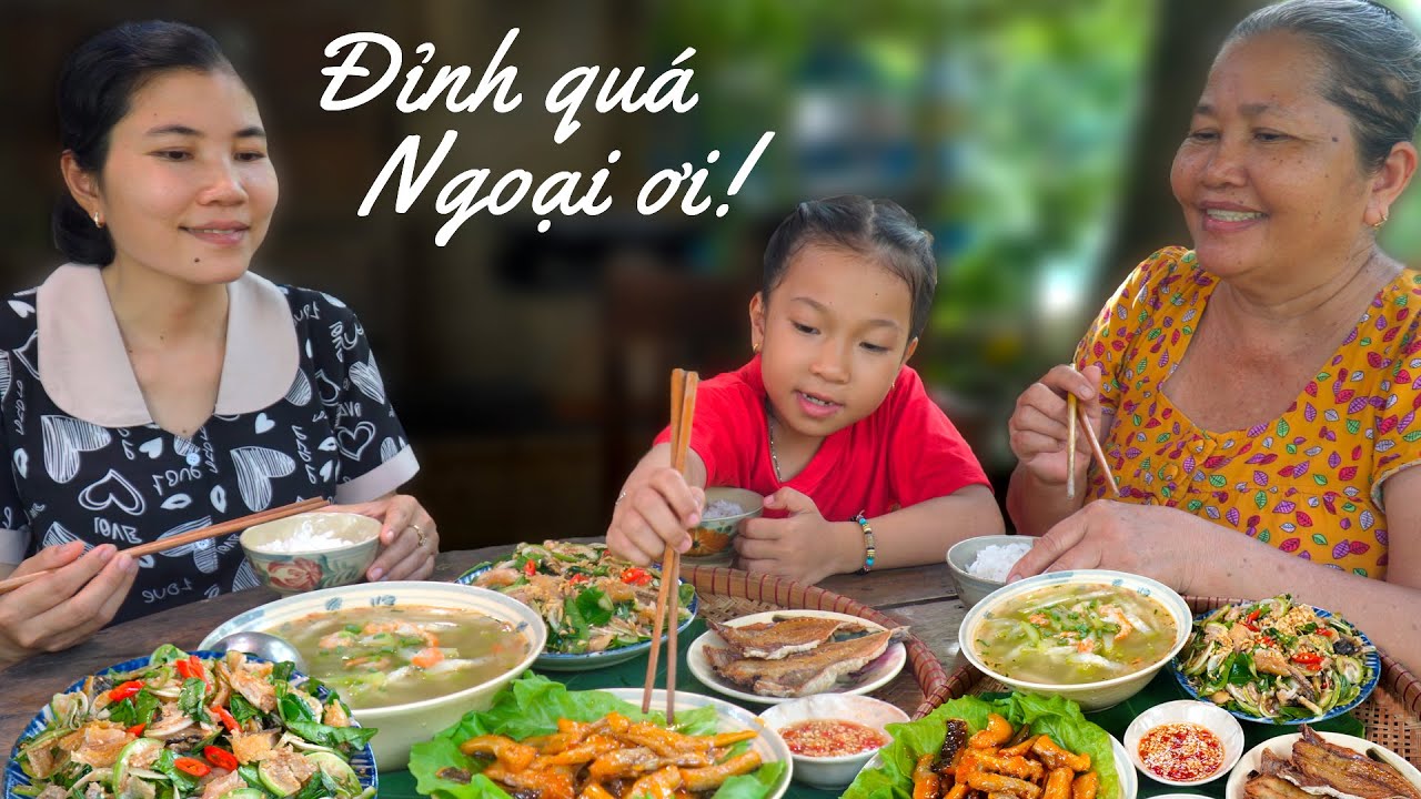 Cá Lóc Qua Bàn Tay Của Ngoại Thành Bữa Cơm Ngon Như Nhà Hàng!